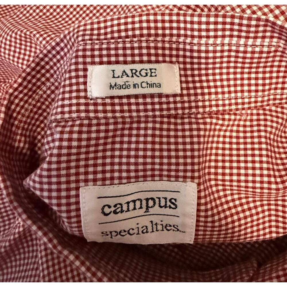 Campus Specialties Alabama Button Down Shirt Mens Large - Picture 6 of 8